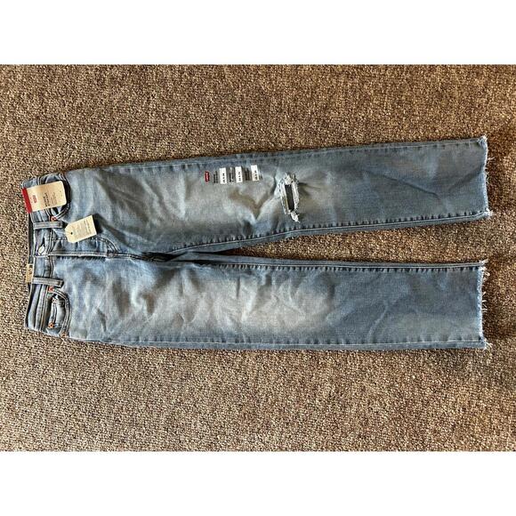 Levi's Wedgie Straight Leg Jeans Size 25 - Picture 1 of 4